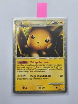 Pokemon TCG Raichu Prime Undaunted Holo Card 83/90 Excellent Condition - Image 1
