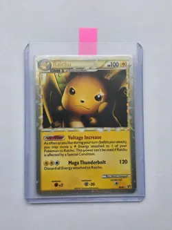 Pokemon TCG Raichu Prime Undaunted Holo Card 83/90 Excellent Condition - Image 3