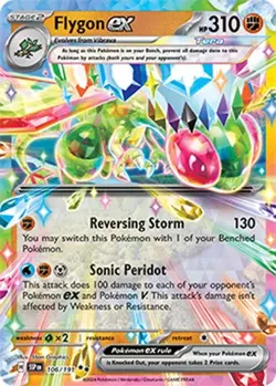 Flygon ex Pokemon Trading Card Near Mint English Holo 106/191 - Image 1