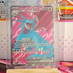 Salamence EX 177/159 Full Art Holo Ultra Rare Pokemon Card NM - Image 1