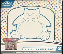 Pokemon TCG Scarlet & Violet 151 Elite Trainer Box (ETB) – Factory Sealed – New - Image 1