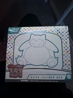 Pokemon TCG Snorlax 151 Scarlet and Violet Elite Trainer Box New Sealed 820650853159 - Image 1