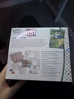 Pokemon TCG Snorlax 151 Scarlet and Violet Elite Trainer Box New Sealed 820650853159 - Image 3