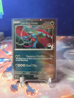 Roaring Moon Play! Pokemon Prize Series 5 Cosmos Holo Stamped Promo 109/162 - Image 1