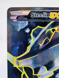 2016 XY Steam Siege Steelix EX 108/114 Full Art Ultra Rare Pokemon TCG - Image 3