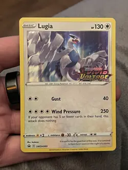 Pokemon TCG Vivid Voltage Prerelease Lugia SWSH069 NM - Image 1