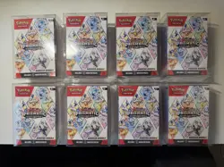 Pokemon S&V Prismatic Evolutions Booster Bundle Lot of 8 Boxes New Sealed - Image 1