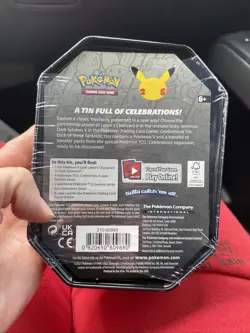 Pokemon TCG 25th Anniversary Tin - Lance's Charizard V - New Sealed Celebrations - Image 2