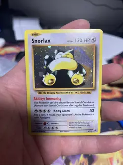 Snorlax Holo XY179 - XY Black Star Promo - Pokemon TCG - MP - Image 1