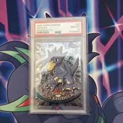 2000 POKEMON TOPPS CHROME TV #55 GOLDUCK PSA 10 - Image 1