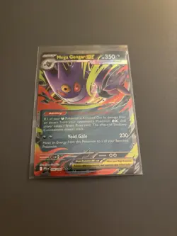 Pokemon Phantasmal Flames Holos & Reverse Holos - TCG Mega Gengar ex 056/094 - Image 1