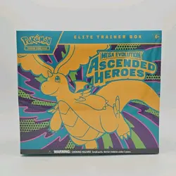 Pokemon TCG Mega Evolution Ascended Heroes ETB Factory Sealed - Image 1