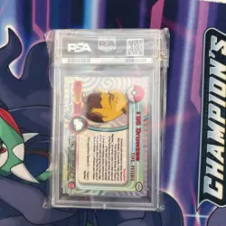 2000 TOPPS chrome POKEMON TV ANIMATION SER 2 #96 DROWZEE PSA 10 - Image 2