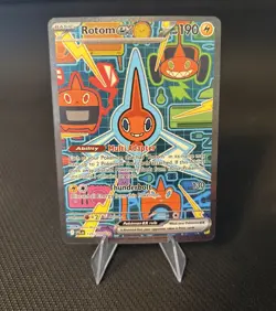 Pokemon TCG Phantasmal Flames Rotom ex 126/094 Special Illustration Rare SIR - Image 2