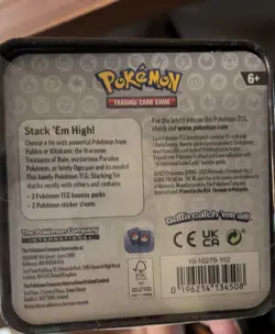 (8x) POKEMON 2025 STACKING TIN LOT X8 - 24 BOOSTER PACKS NEW FACTORY SEALED! - Image 3