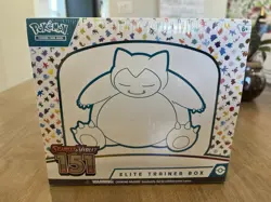Pokemon TCG Scarlet & Violet 151 Elite Trainer Box Sealed 820650853159 - Image 1