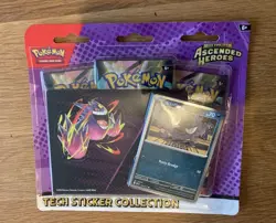 Pokemon TCG Ascended Heroes Ghastly Tech Sticker Collection BRAND NEW SEALED - Image 1