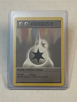 VTG Pokemon TCG Double Colorless Energy 96/102 Base Set Non-Holo 1999 WOTC - Image 1