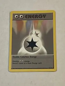 VTG Pokemon TCG Double Colorless Energy 96/102 Base Set Non-Holo 1999 WOTC - Image 3