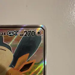 Pokemon Eevee & Snorlax GX TAG TEAM Promo Full Art Holo SM169 NEAR MINT - Image 3