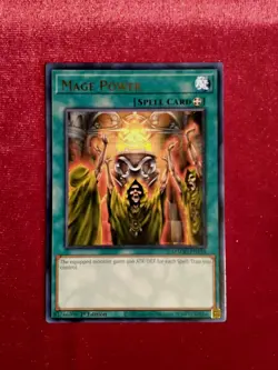 Mage Power - Yu-Gi-Oh! Maximum Gold 1st Ed Rare - MAGO-EN139 - Unplayed Mint+ - Image 1