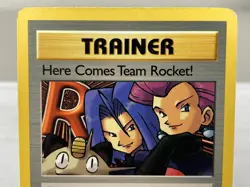 Here Comes Team Rocket! 71/82 Team Rocket Rare Pokemon Card 1st Edition - MP - Image 3