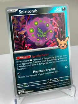 Spiritomb - (Pokeween 2025) 087/132 Reverse Holo Promo Pokemon Card - Near Mint - Image 2