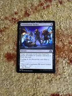 Intimidation Tactics 92 - MTG - Aetherdrift - NM - Image 1