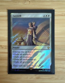 MTG: Farewell (Surge Foil) Commander: Final Fantasy Surge Foil NM - Image 1