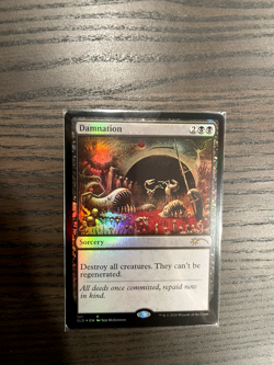 Damnation (Foil Seb McKinnon Secret Lair Promo) NM - Image 1