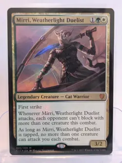 1x Mirri, Weatherlight Duelist - Foil MTG Magic - Commander 2017 - Image 1