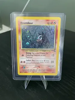 Pokemon Houndour 5/75 2001 Neo Discovery Holo Rare Unlimited Card - Image 1