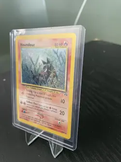 Pokemon Houndour 5/75 2001 Neo Discovery Holo Rare Unlimited Card - Image 3