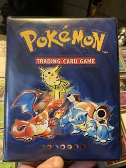 Pokemon 1999 Official Trading Card Game Nintendo WOTC Vintage Binder Only - Image 1