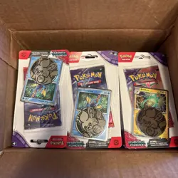 Lot Of 36 Pokemon Temporal Forces Bellibolt/Carvanha Blister Booster Pack. NEW! - Image 1