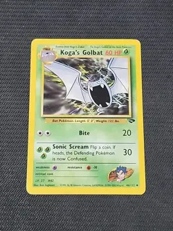 Pokemon Gym Challenge "Koga's Golbat" 46/132 / Uncommon / Lightly Played - Image 1