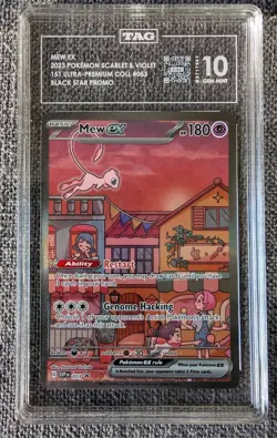 Pokemon 151 Mew EX Promo SVP053 - TAG Gem Mint 10 - Only UK Listing On eBay! - Image 1