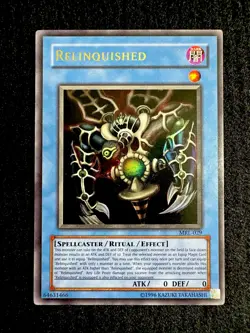 🔥 YUGIOH • RELINQUISHED • ULTRA RARE • MRL-029 • UNLIMITED • NEAR MINT 🔥 - Image 1