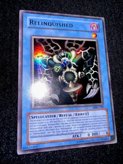 🔥 YUGIOH • RELINQUISHED • ULTRA RARE • MRL-029 • UNLIMITED • NEAR MINT 🔥 - Image 4