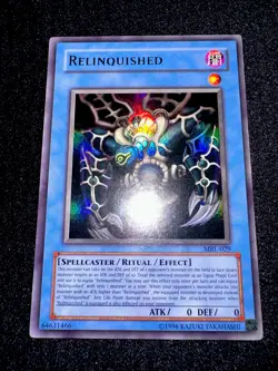 🔥 YUGIOH • RELINQUISHED • ULTRA RARE • MRL-029 • UNLIMITED • NEAR MINT 🔥 - Image 5