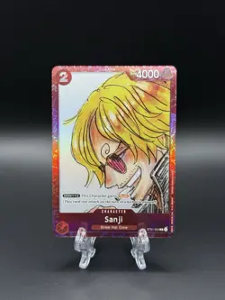 Sanji ST01-004 English Foil (Film Red) One Piece Starter Deck 1: Straw Hats - Image 1