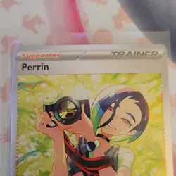 Pokemon Perrin 220/167 Twilight Masquerade Full Art Holo Ultra Rare Card - Image 3