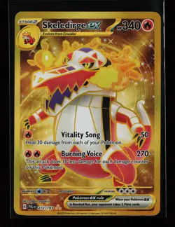 Skeledirge ex 272/193 Holo SV02: Paldea Evolved Pokemon Card - Image 1