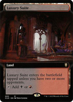 Luxury Suite (Extended Art) Commander Legends: Battle for Baldur's Gate Foil - Image 1
