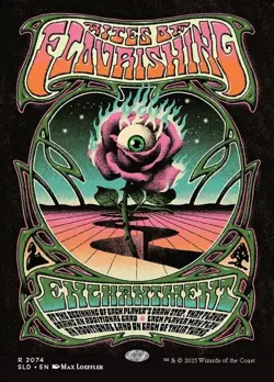 Magic The Gathering MTG RITES OF FLOURISHING Secret Lair NM Near Mint - Image 1