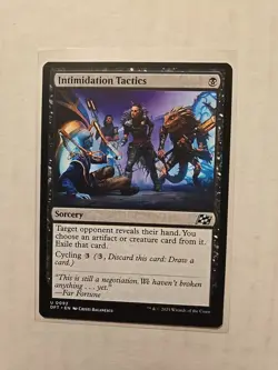 Intimidation Tactics - Aetherdrift - LP - Uncommon - Sorcery - Image 1