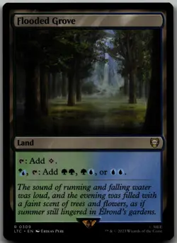 Flooded Grove R Commander: The Lord of the Rings: Tales of Middle-earth 309 LP - Image 1