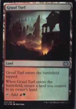 Gruul Turf - Double Masters 2022: #325, Magic: The Gathering - Foil Nm R247 - Image 1
