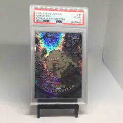 2000 Topps Chrome Pokemon Series 1 TV #75 Graveler PSA 6 EX-MT Vintage Graded - Image 5