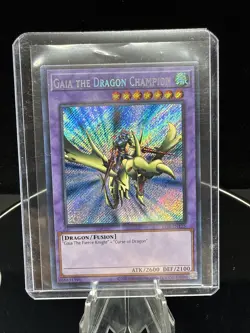 Fusion Gaia The Dragon Champion LOB- EN125 The Legend Of Blue Eyes Unlimited NM - Image 1